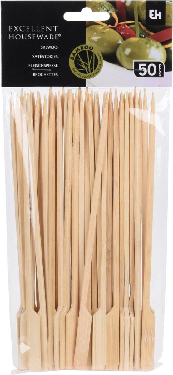 Excellent Houseware Satéprikkers 20 cm | 50 stuks