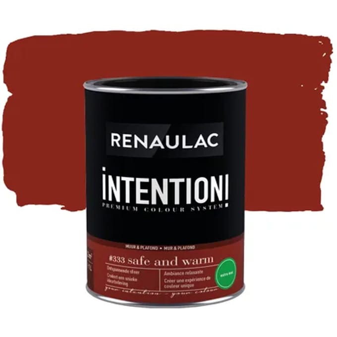 Renaulac Intention Muurverf - Extra Mat - Safe And Warm - 1l