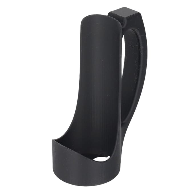 Porte-boisson avec poignée Design ergonomique PLA Léger Porte-boisson canette avec poignée pour fêtes extérieur L noir