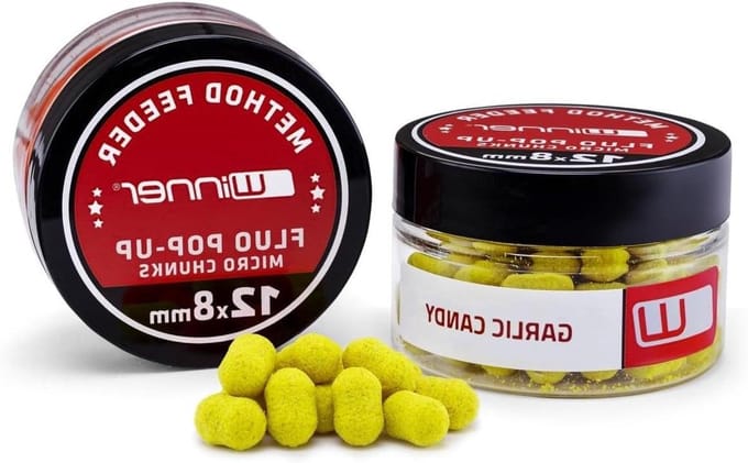 Method Fluo Pop-Up Micro Chunks - Drijvende Dumbells Vis Aas - Karper Vissen - Super Intensieve Kleur Geur