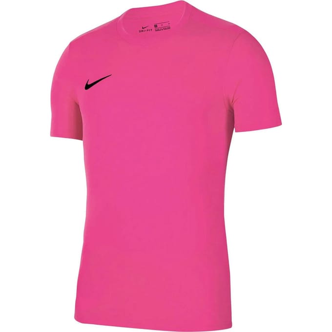 Nike Heren Dry Park VII trui met korte mouwen (Roze)
