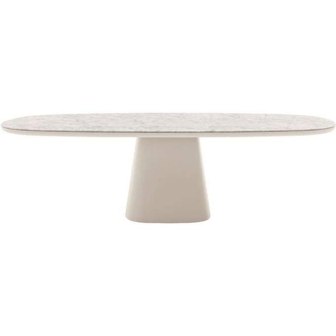 B&B Italia Allure O' Eettafel rechthoekig - wit