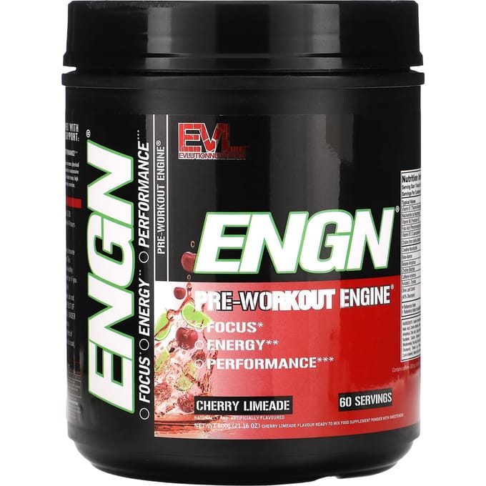 EVLution Nutrition, ENGN, Pre-Workout Supplement, Kers Limoen, 21.16 oz (600 gr)