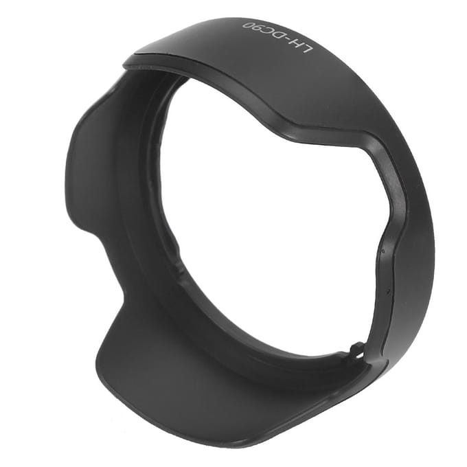 LH‑DC90 Zonnekap Plastic Zwart Camera Mount Geschikt voor EOS Powershot SX60 HS Lenzen black