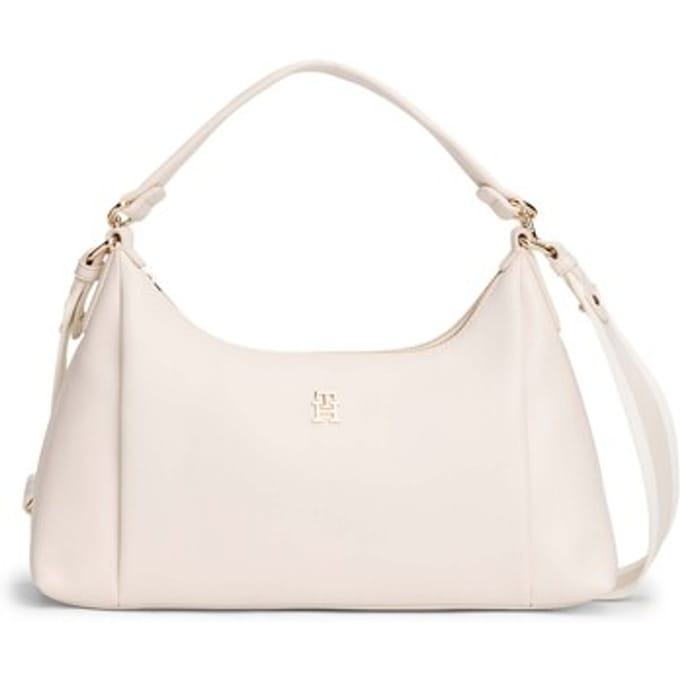 Tommy Hilfiger Essential - Schoudertas 35 cm (soft cream)
