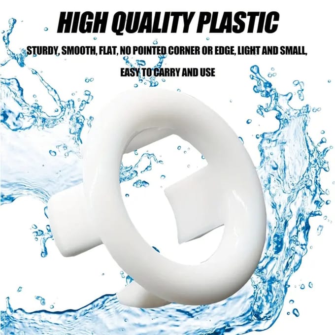 @ Lu’s Today® - Basic Basic Bathroom Essentials - Wastafel Overloop Rozet – Rond – Wit – Ø 30 mm Buitenring – Ø 22 mm Binnenmaat – ABS Kunststof – @ Lu’s Today Bathroom Essentials