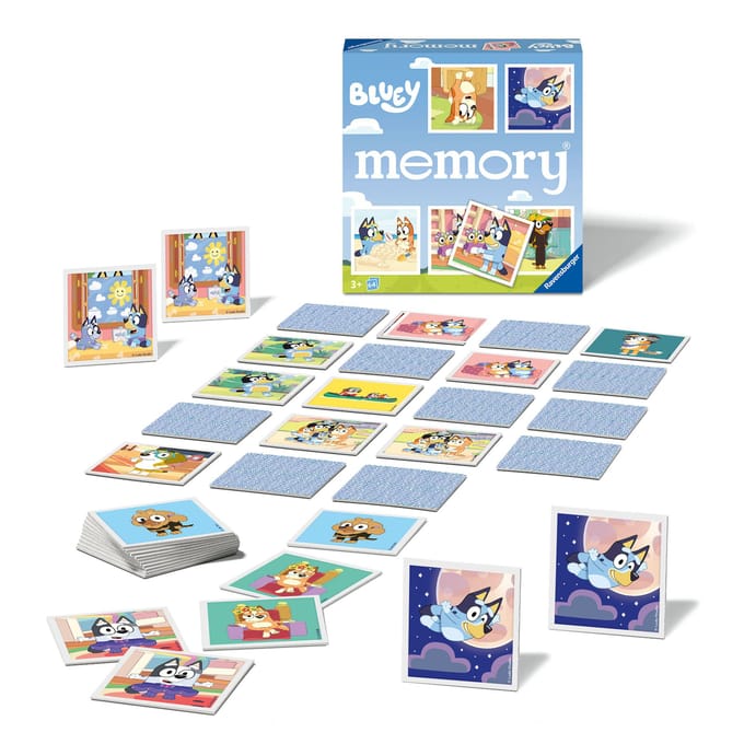 Educatieve spelletjes - grand bluey memory Ravensburger