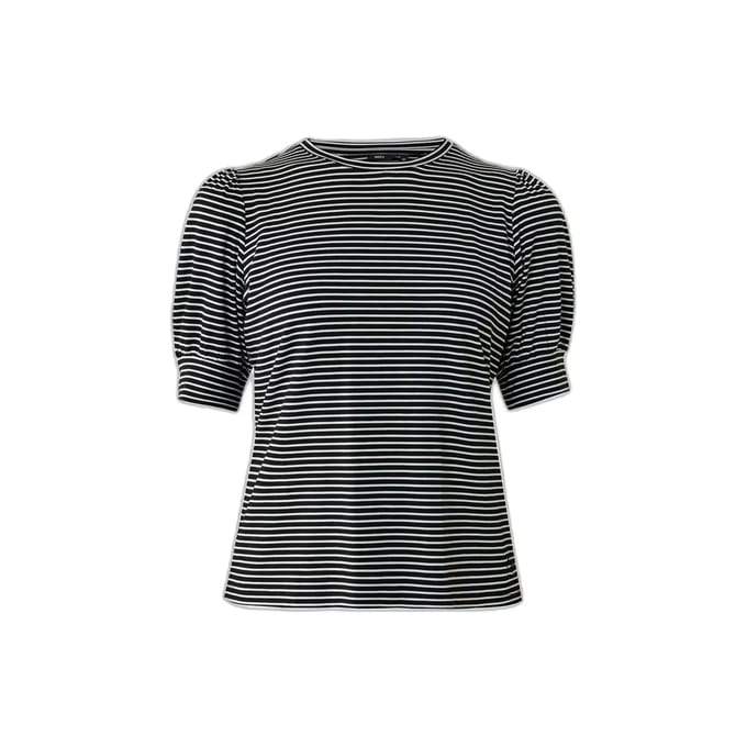 Gestreept Gewatteerd T-shirt Dames Mexx Pansy