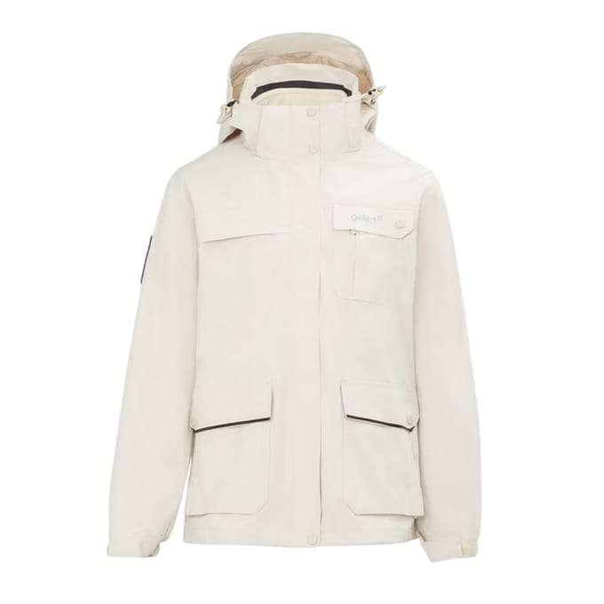 Gelert Dames Winddichte 3-in-1 Waterdichte Jas (Khaki Groen)