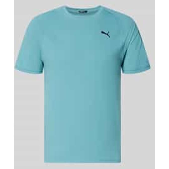T-shirt met labelprint