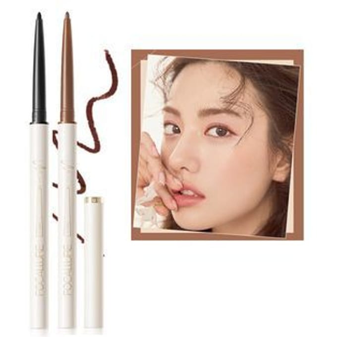 FOCALLURE - Perfectly Defined Gel Eyeliner - 5 Colors #F01 Dark Black