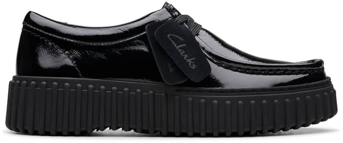 Clarks - TORHILL BEE - Dames veterschoenen - Kleur: Zwart - Maat: 38