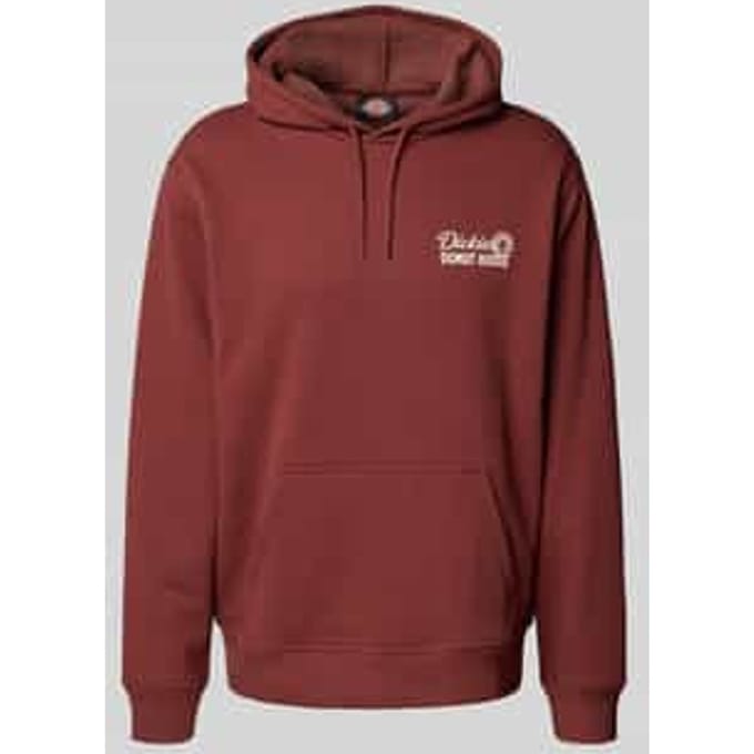 Hoodie met labelprint, model 'DONUT HOUSE'