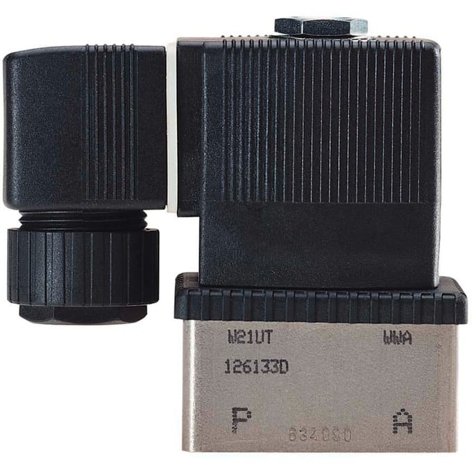 Magneetventiel G1/4'' NC RVS FFKM/FKM -6bar/0-87psi 24VDC 6013 213915