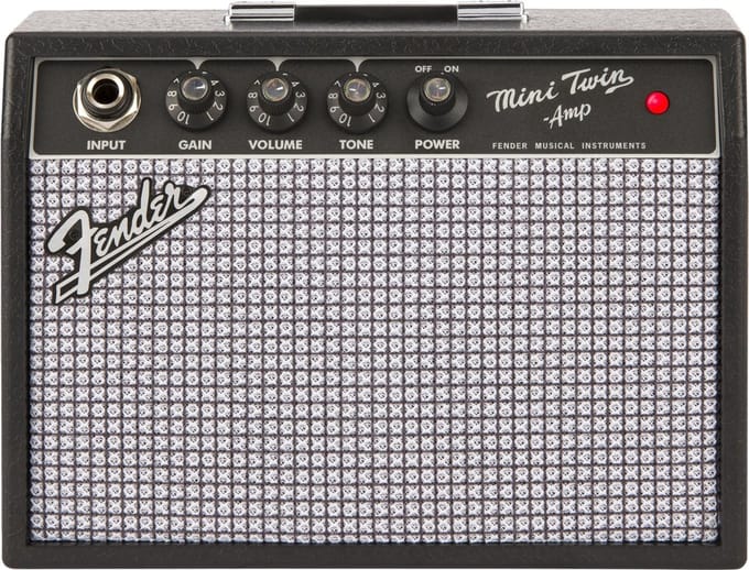 Fender Mini '65 Twin-Amp - Gitaarversterker - zwart