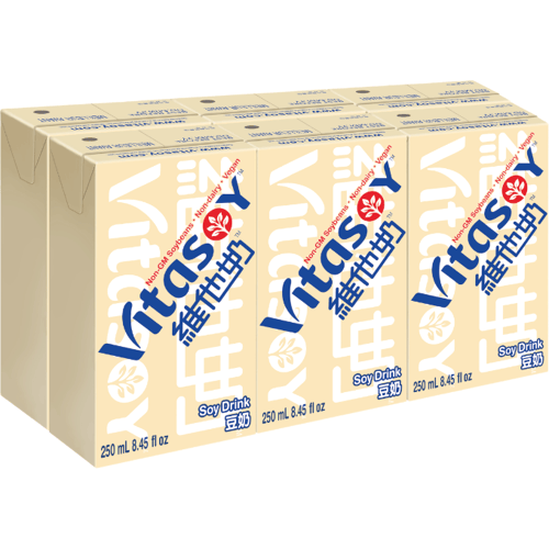 Vitasoy 【verkoeling】【hydratatie】 originele sojamelk 250 ml*6