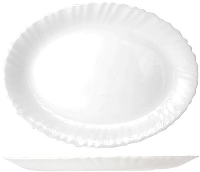 Luminarc Feston Schaal - Ovaal - Wit