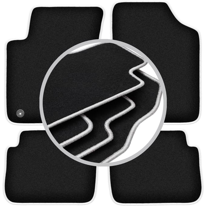CARLUX-SILVER automatten voor: Hyundai i10 hatchback (2007-2013)