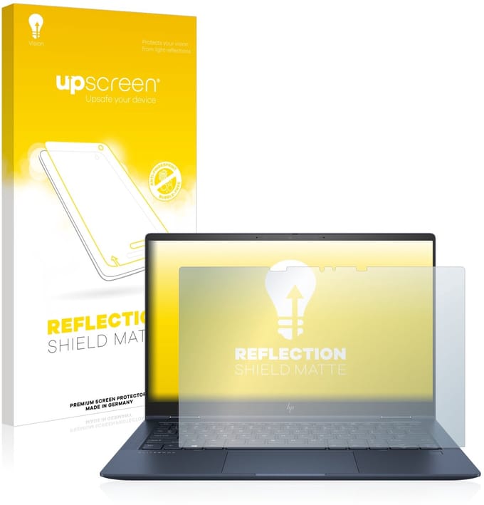 upscreen - Screenprotector voor HP Elite Dragonfly G2 - Folie Beschermfolie anti glare matte