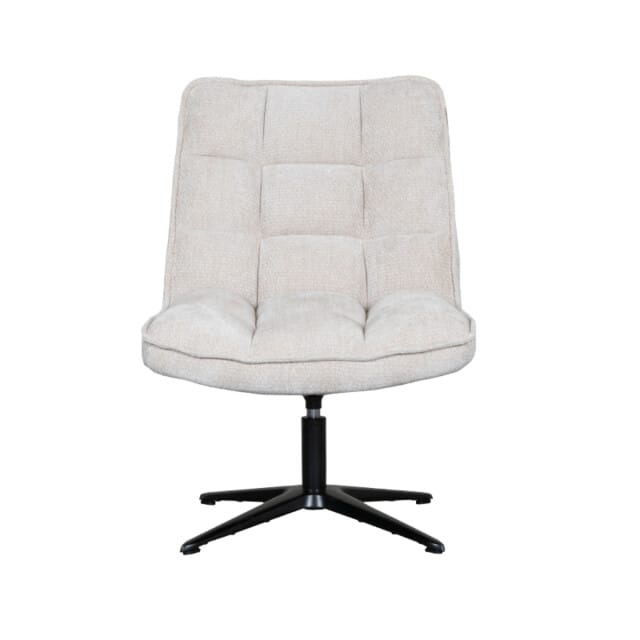 LABEL51 - Fauteuil Vince - Beige - 74x63x91cm
