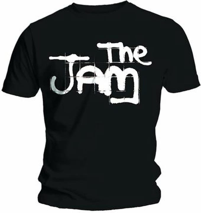 The Jam - Spray Logo Heren T-shirt - S - Zwart