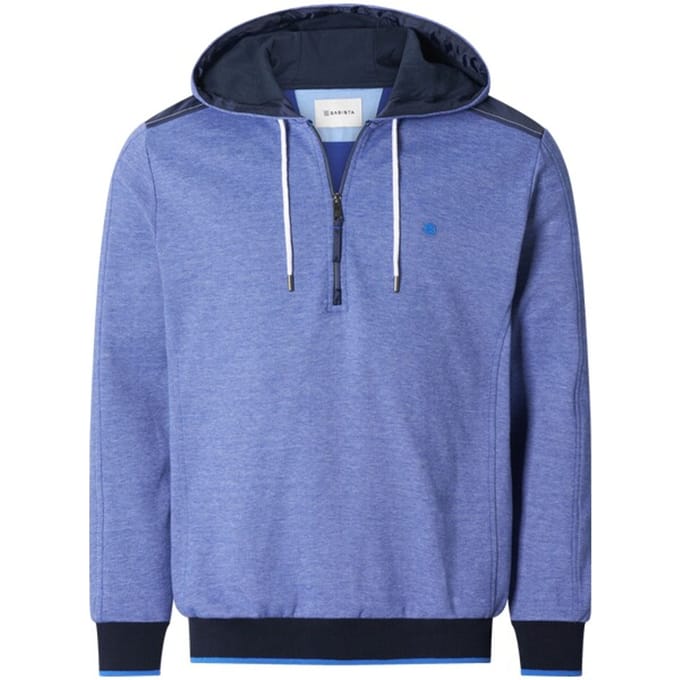 Babista herren Sweatshirt - 56/58 - blauw - Plus Size