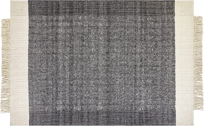 ATLANTI - Modern vloerkleed - Gebroken wit - 160 x 230 cm - Wol