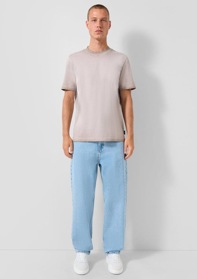 QS - male - Jeans / Los model / Halfhoog / Rechte pijp