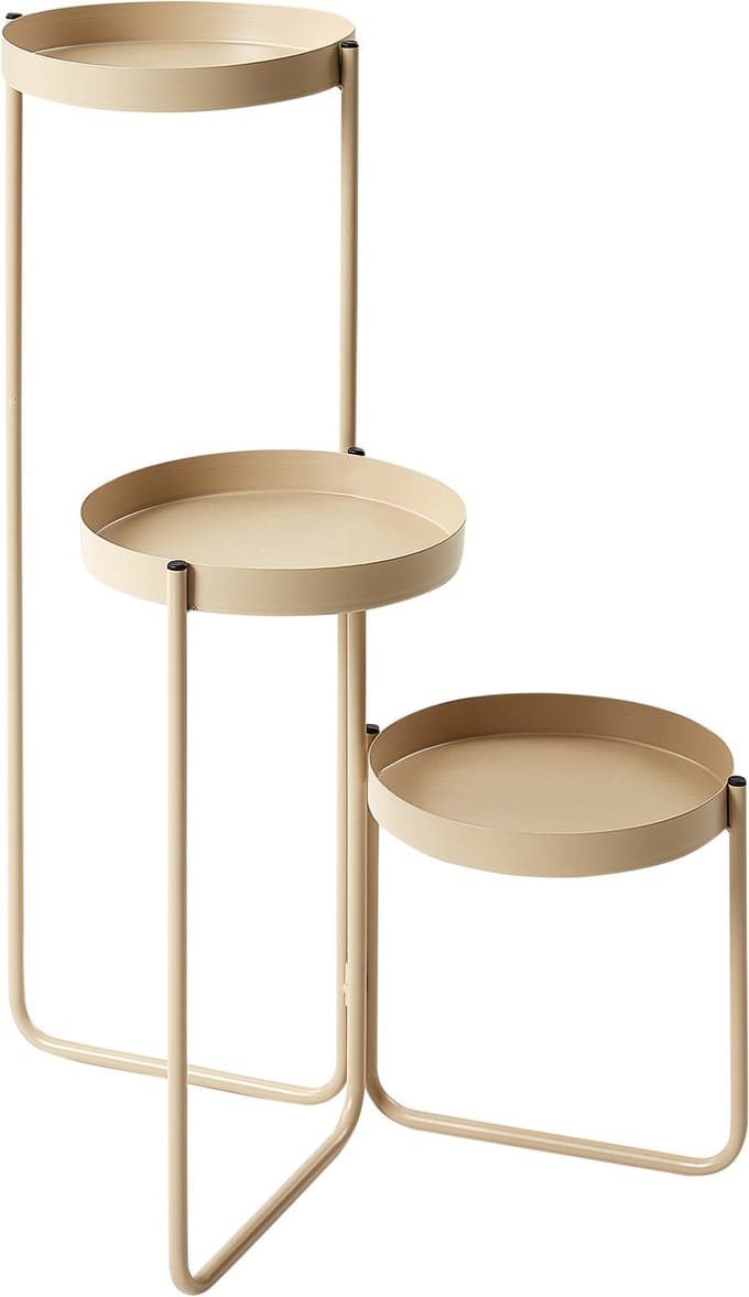 FRAGARIA - Bloempot - Beige - Metaal