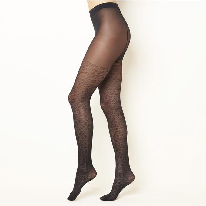 Panty Black Panther Zwart Nylon S/M