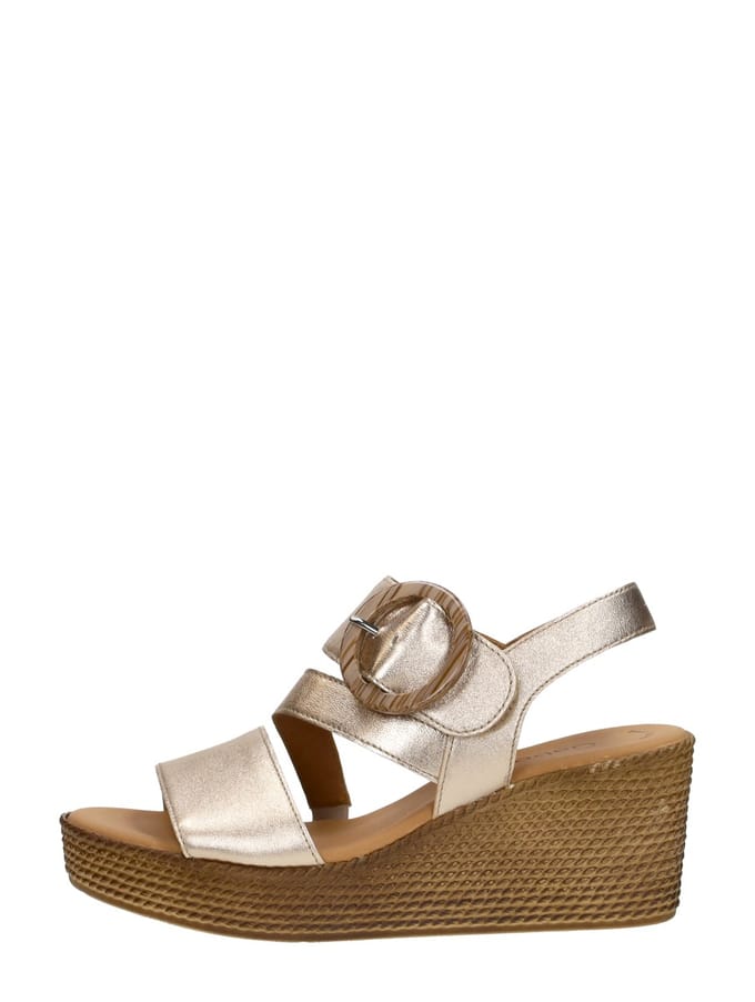 Gabor - Sandalen Hak Goudkleur 35.5