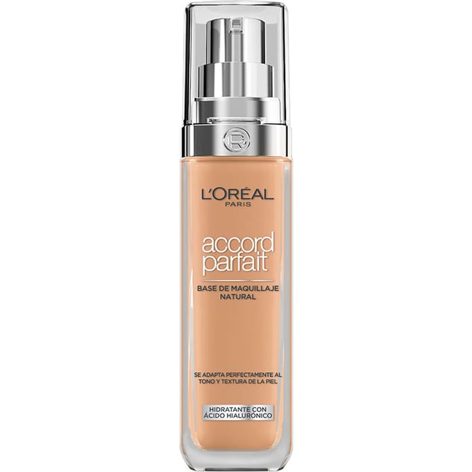 L’Oréal Paris - Accord Parfait Foundation - 7D/W - Natuurlijk Dekkende Foundation met Hyaluronzuur en SPF 16 - 30 ml