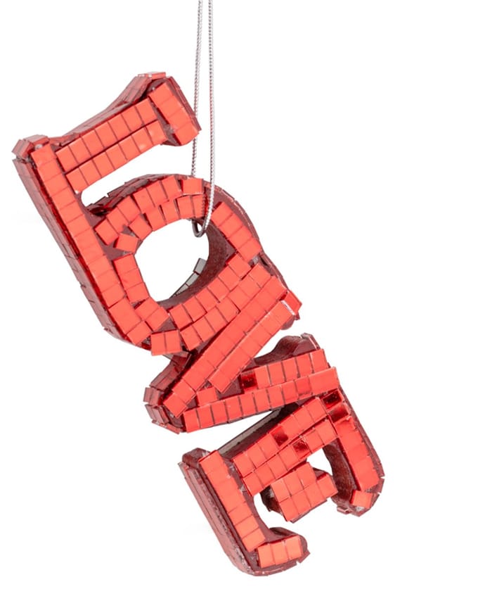 HomeBound by KY | Kersthanger Disco LOVE rood | Kersthanger | kerst | cadeau