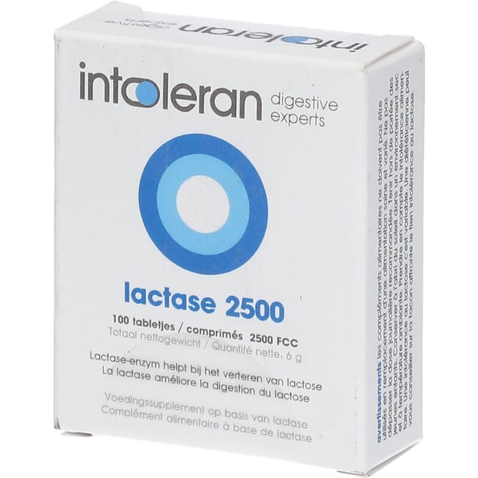 Intoleran Lactase 2500 100 Tabletten