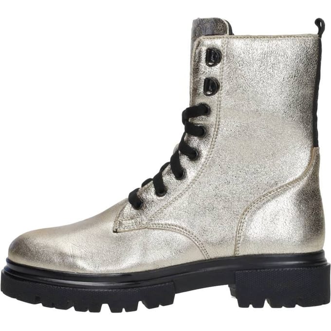 SUB55 Veterschoen hoog Veterschoen hoog - Goudkleur - Maat 34