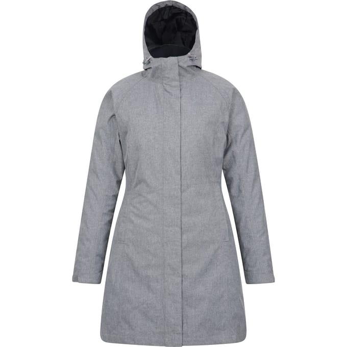 Mountain Warehouse Dames/Dames Alaska Lange 3 in 1 Jas (Donkergrijs)