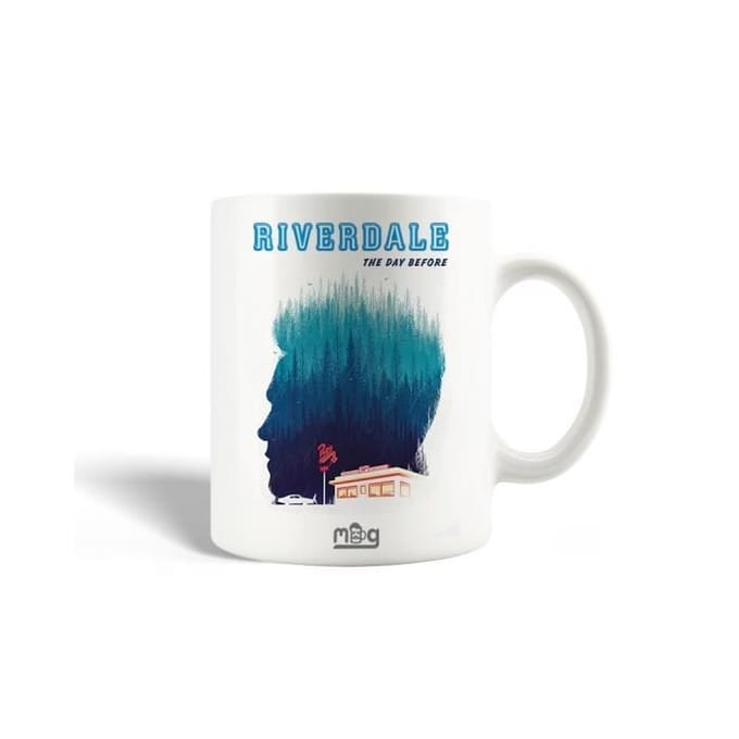 Mug en Céramique - Riverdale - The Day Before - Blanc - 30cl - Compatible Lave-Vaisselle