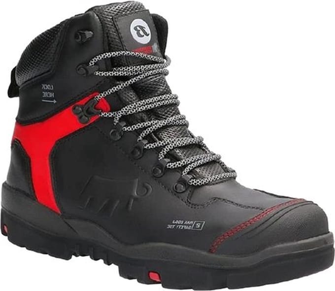 Bata Mammoet Industrials Anchor S3 HG - Zwart/Rood (XW) - 39