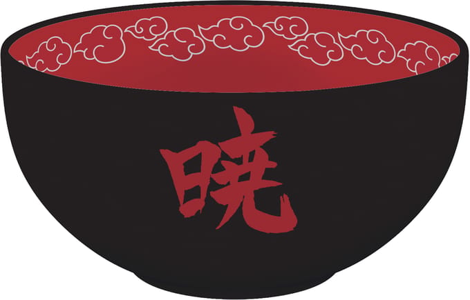Naruto Shippuden - Akatsuki Unisex Dienbladen - zwart/rood - Standard