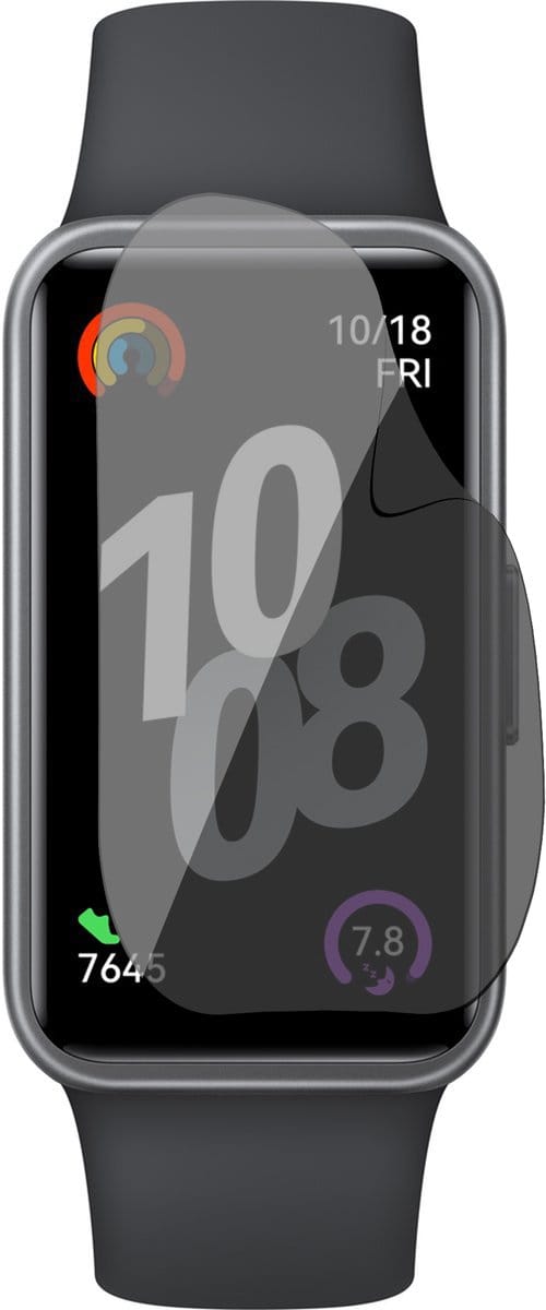 Privacy Screenprotector geschikt voor Huawei Band 10 - 1x FlexGuard Screen Protector