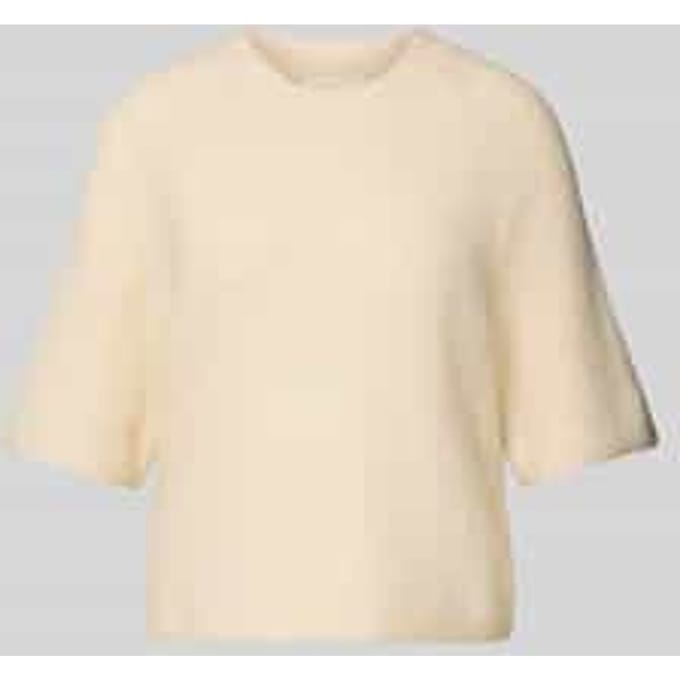 Gebreid shirt met wol, model 'Milania'