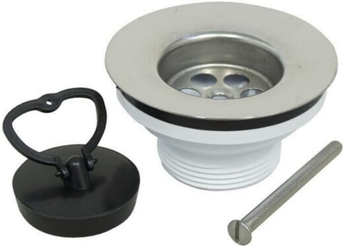 Gootsteen stopventiel 1 1/2 inch chroom voor wastafel