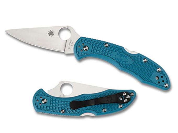 Spyderco Zakmes Delica 4 Lightweight Blue VG-10 PE