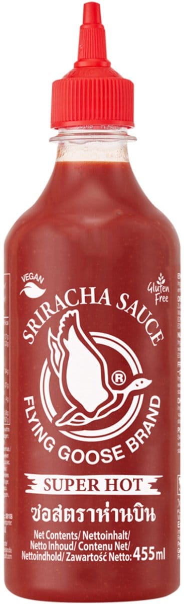 Flying Goose Srirachasaus Extra Heet 12 x 455 ml