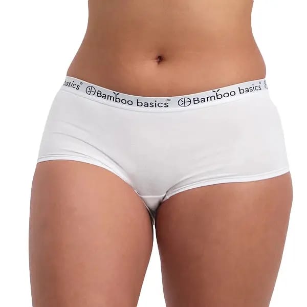 Comfortabel & Zijdezacht Bamboo Basics Hipsters Iris (2-pack) - Wit - XL