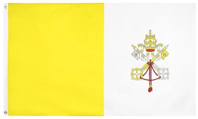 Go Go Gadget - Vlag Vaticaanstad - Vaticaan - 90*150cm