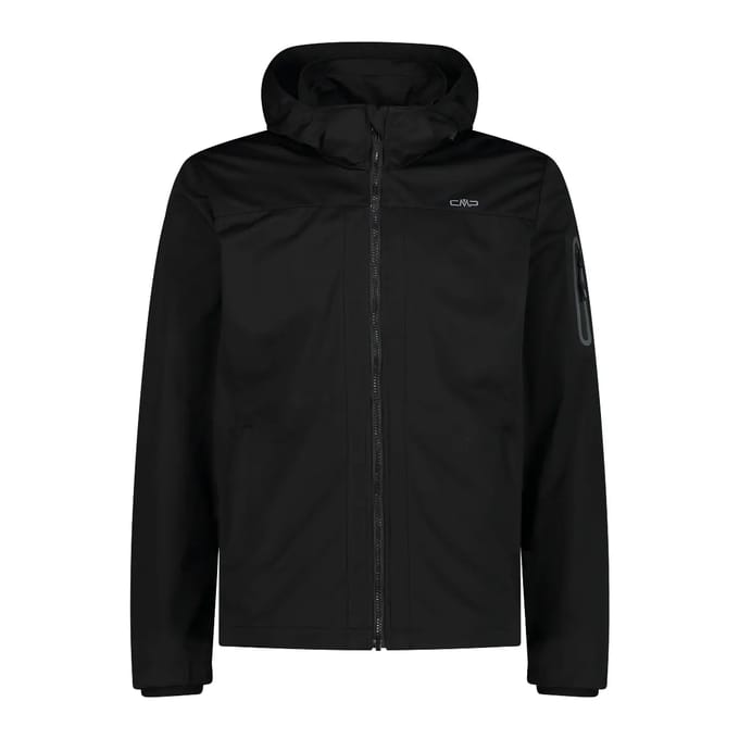 Cmp Zip Hood 39a5027 Softshelljack Zwart M Man
