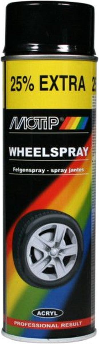 Motip Velgenlak Zwart Glans