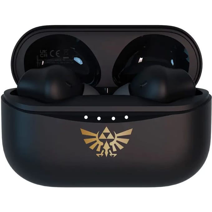 Zelda - draadloze oordopjes | earpods - met oplaadcase - touch control - extra eartips - TWS (zwart)
