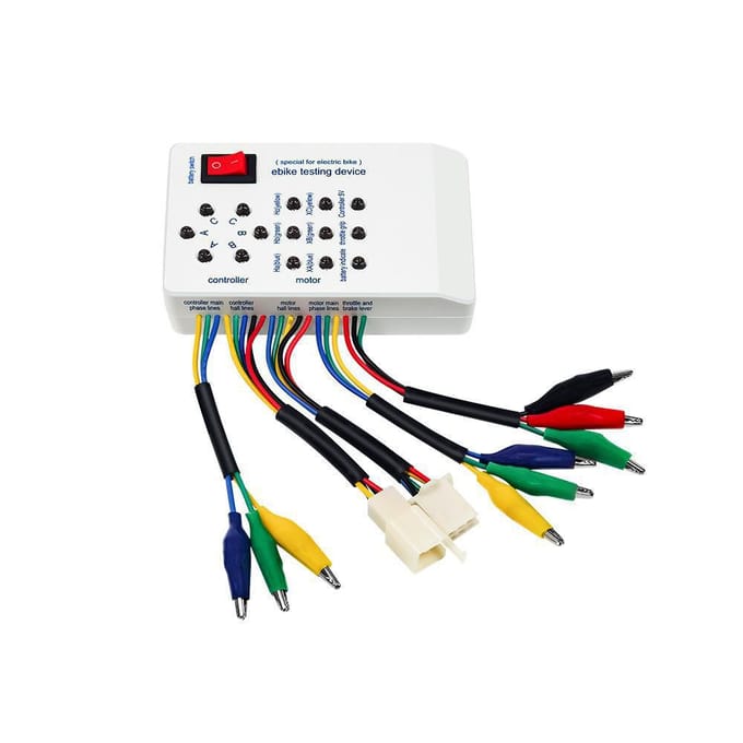 Dispositif de réparation électromobile multifonctionnel, détecteur de maintenance universel, salle de moteur sans balais multicolore